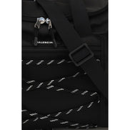 Sac à bandoulière Balenciaga en cuir de veau noir Bos Taurus