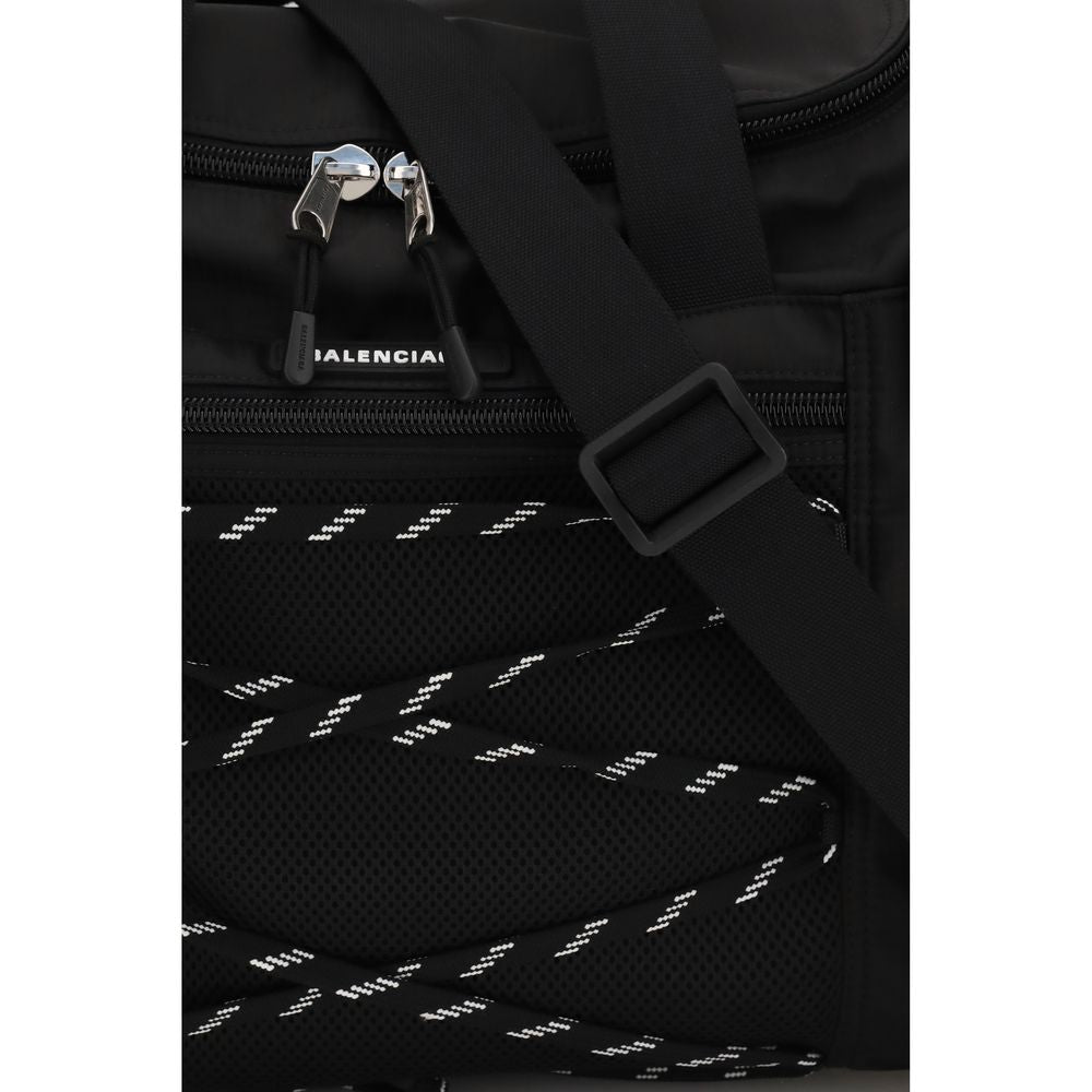 Sac à bandoulière Balenciaga en cuir de veau noir Bos Taurus