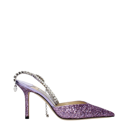 Jimmy Choo Purple Stiletto Heel Sandals