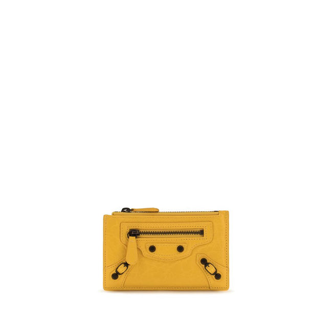 Balenciaga Bicolor Lamb Wallet