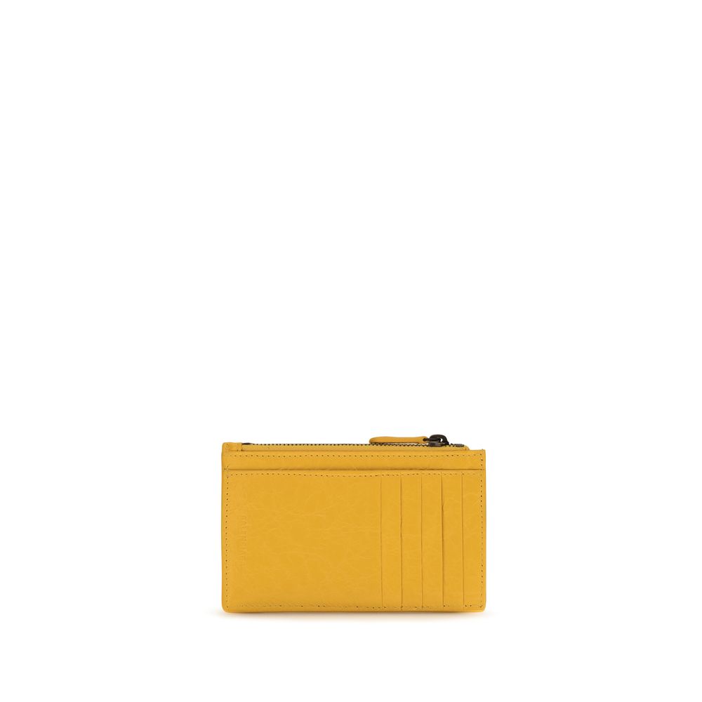 Balenciaga Bicolor Lamb Wallet