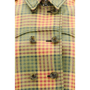 Burberry Multicolor Polyester Trench Coat