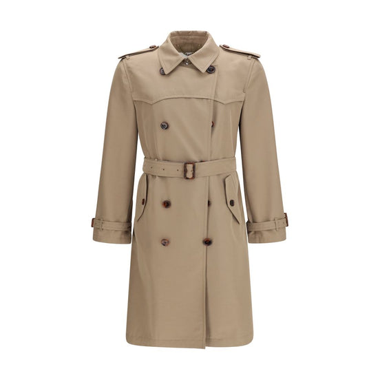 Burberry Brown Silk Trench Coat