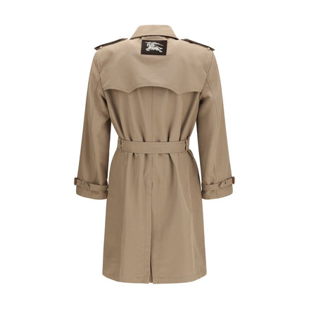 Burberry Brown Silk Trench Coat