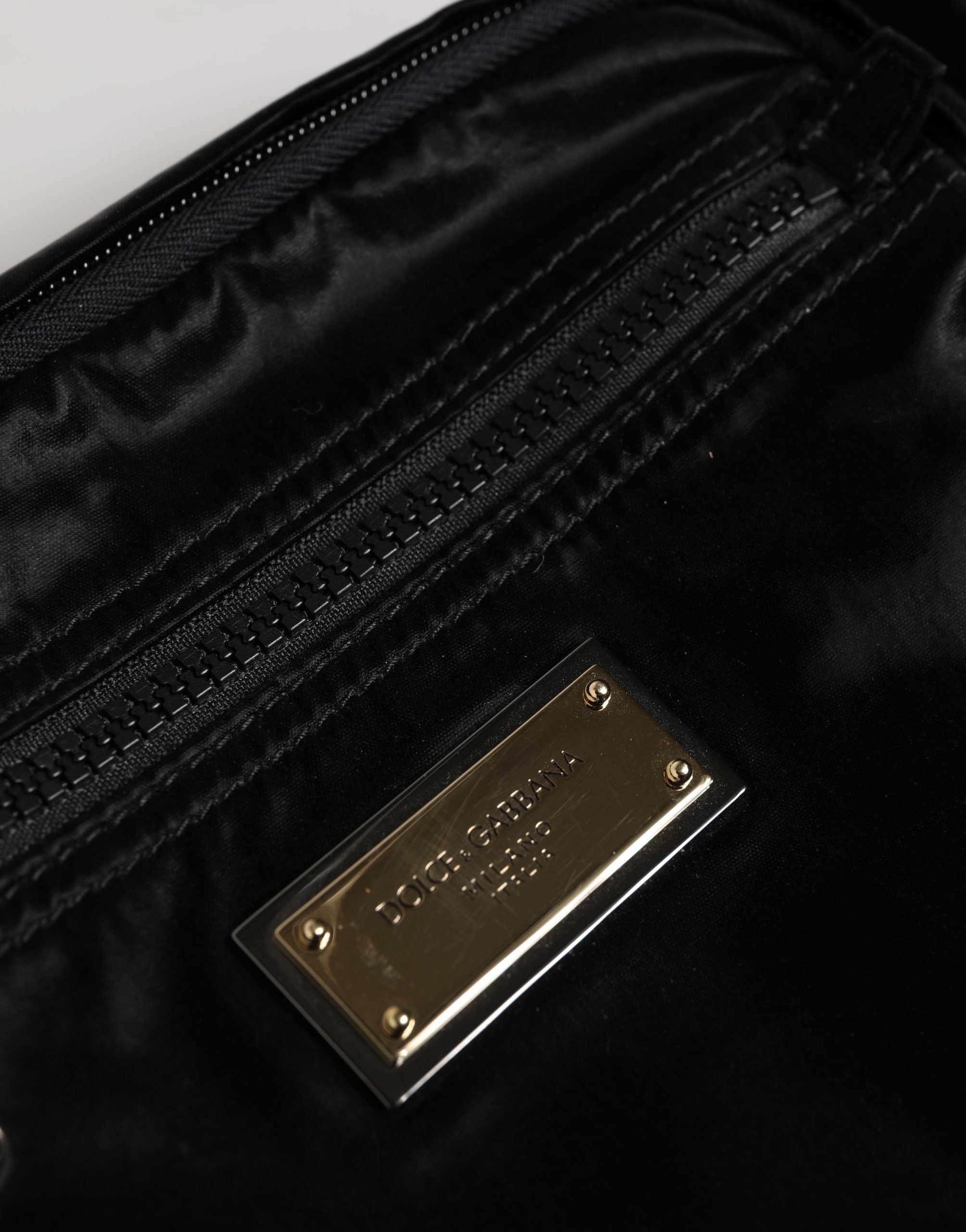 Dolce & Gabbana Black Waist Bag