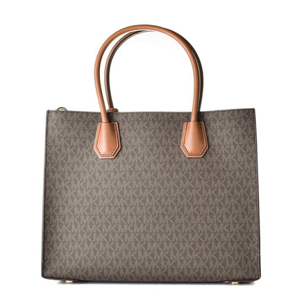 Michael Kors Brown Leather Shoulder Bag