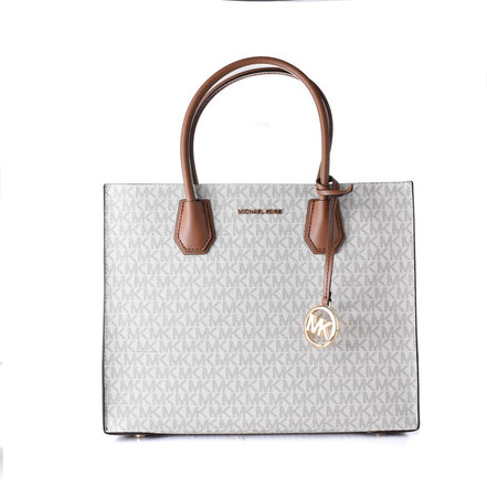 Michael Kors Grey Leather Handbag