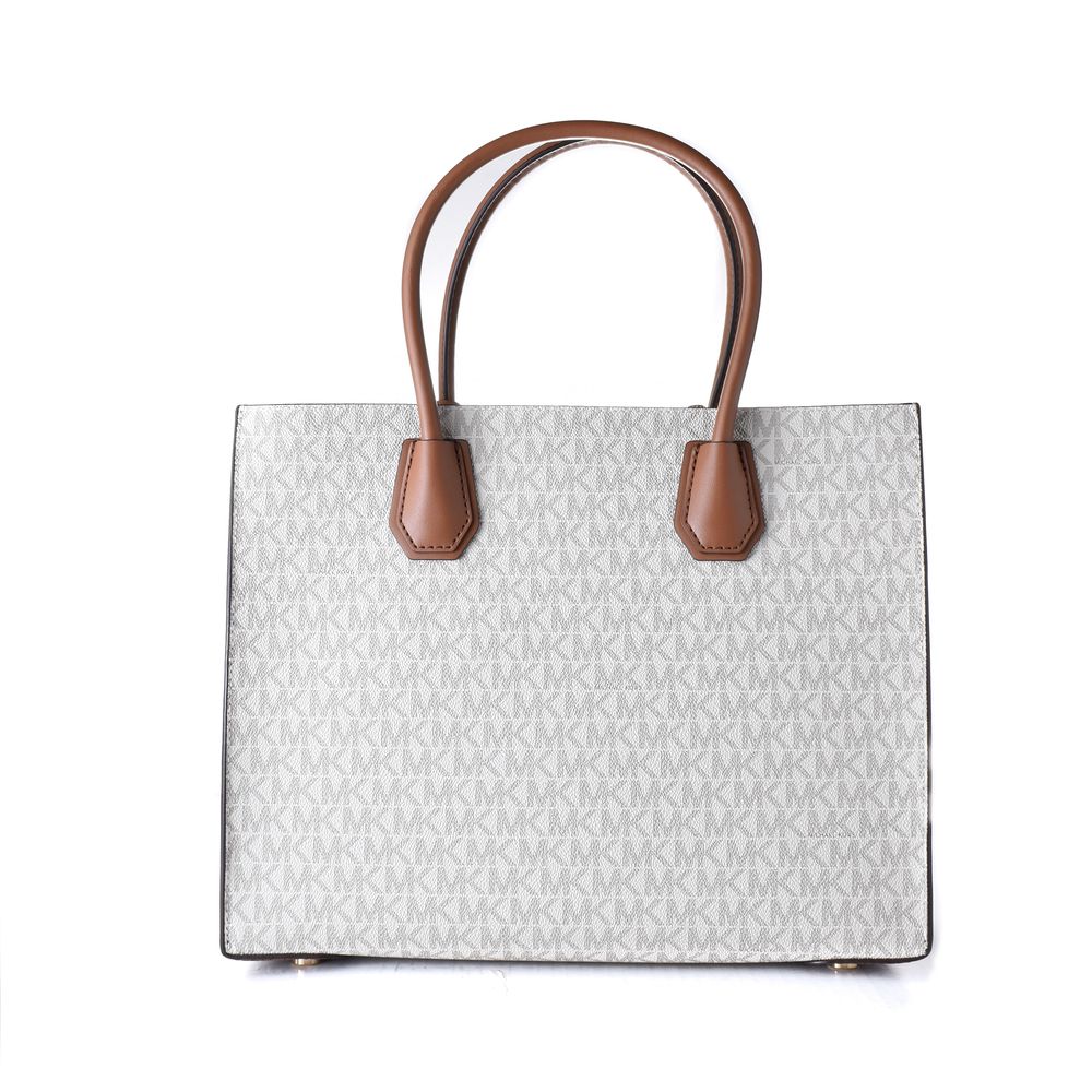Michael Kors Grey Leather Handbag