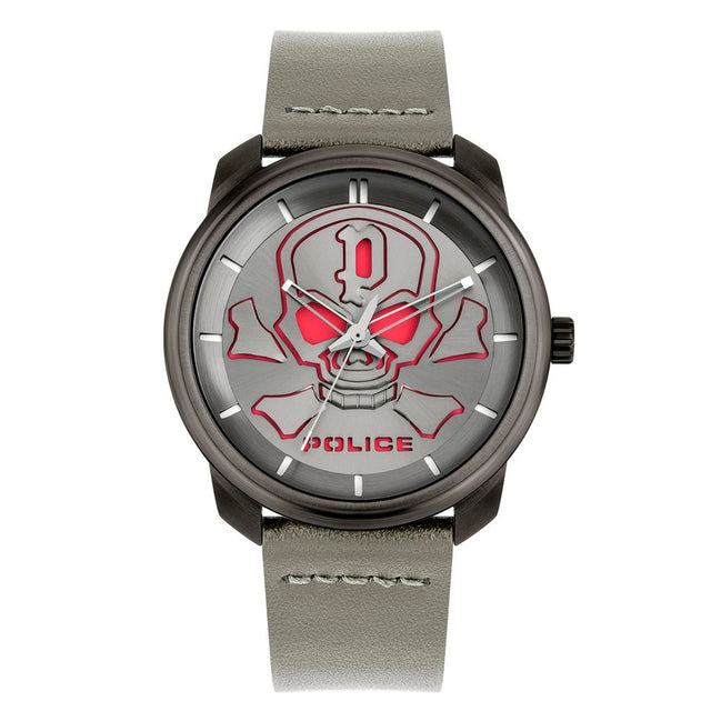 Orologio da Polso Police in Pelle Grigia