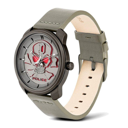 Orologio da Polso Police in Pelle Grigia