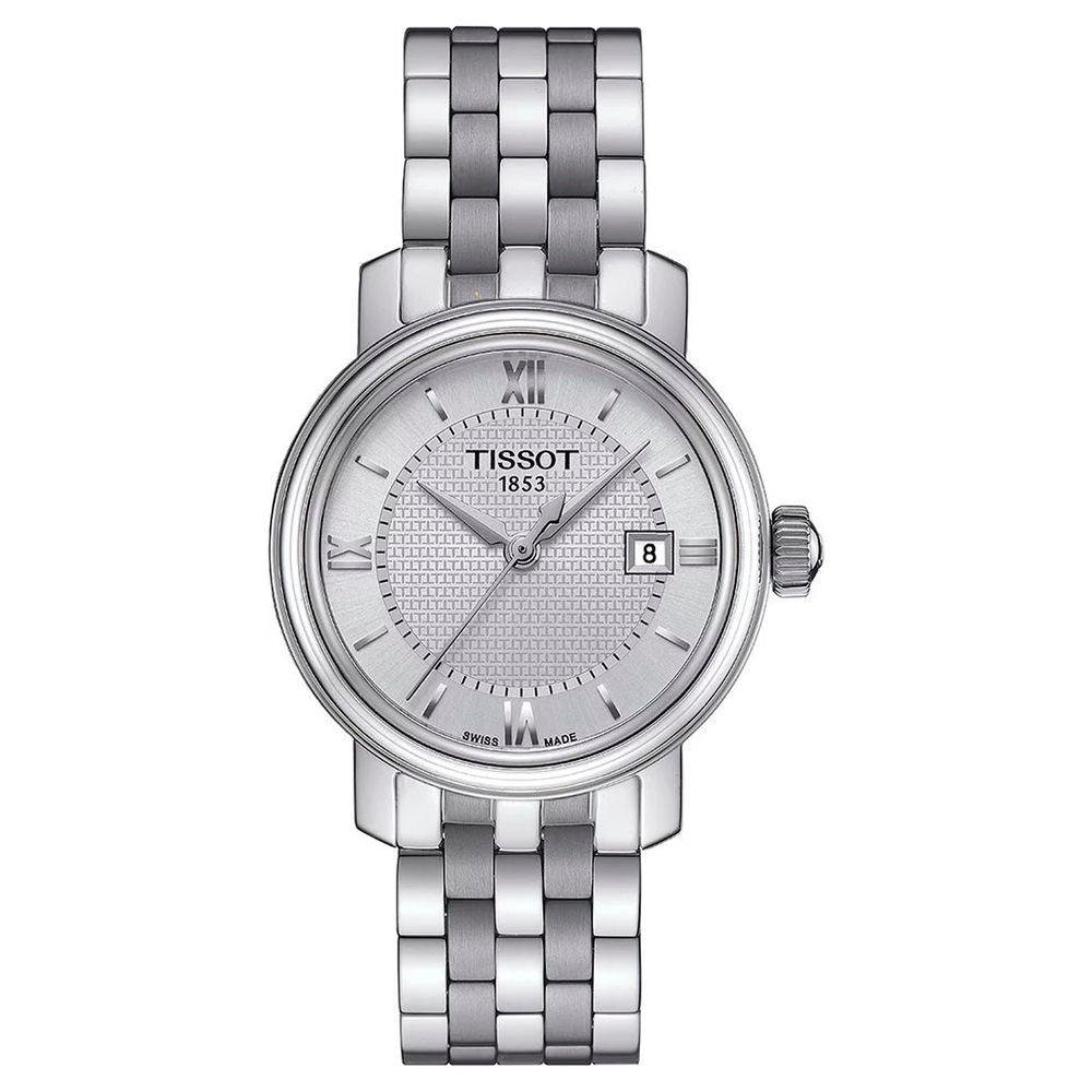 Orologio Elegante Tissot da Donna in Acciaio Inossidabile Grigio