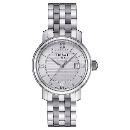 Orologio Elegante Tissot da Donna in Acciaio Inossidabile Grigio