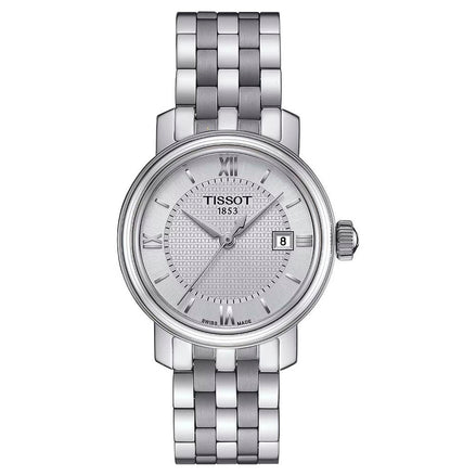 Montre habillée Tissot en acier inoxydable gris