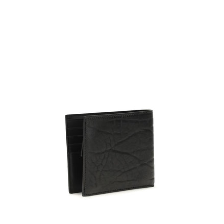 Portefeuille Ferragamo Noir Agneau Ovis Aries Aries
