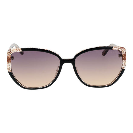 Lunettes de soleil Guess en plastique noir