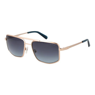Occhiali da sole Guess con montatura in metallo dorato
