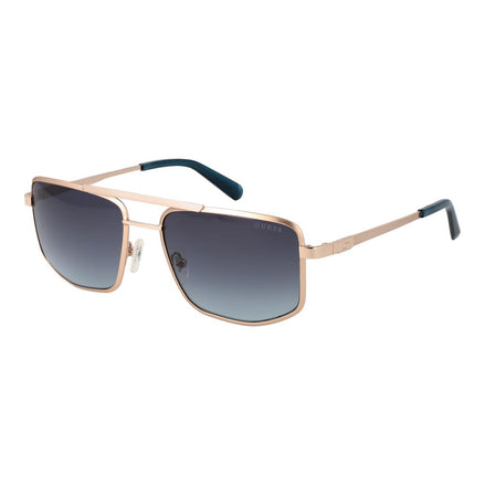 Occhiali da sole Guess con montatura in metallo dorato