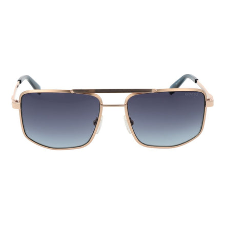 Occhiali da sole Guess con montatura in metallo dorato