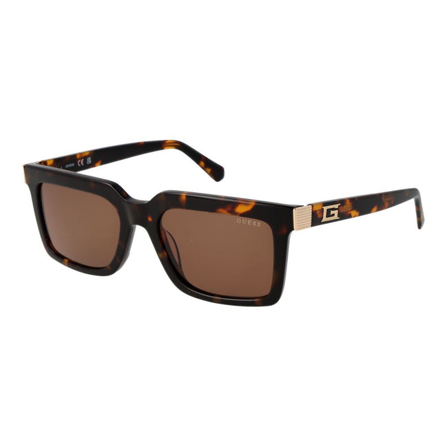 Occhiali da sole Guess in acetato marrone