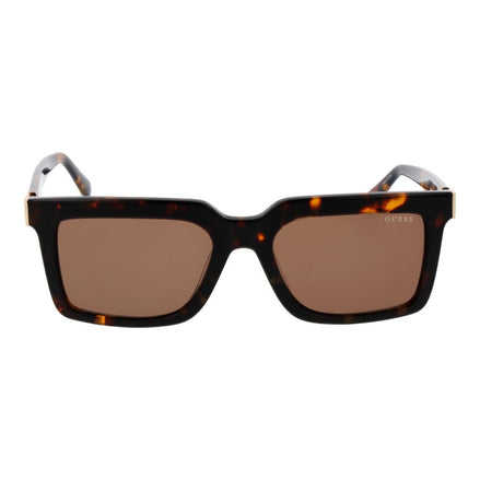 Occhiali da sole Guess in acetato marrone