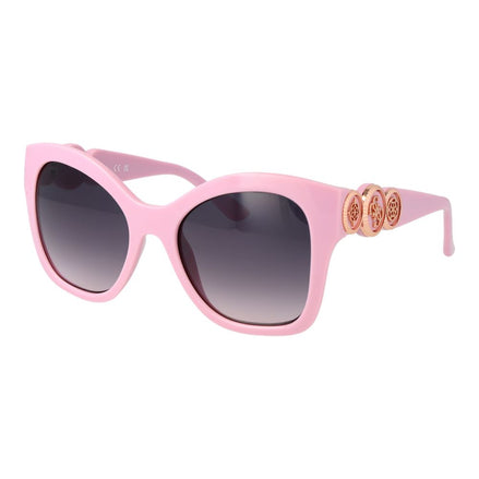 Lunettes de soleil en plastique rose Guess