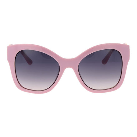 Lunettes de soleil en plastique rose Guess