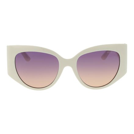 Lunettes de soleil Guess en plastique blanc