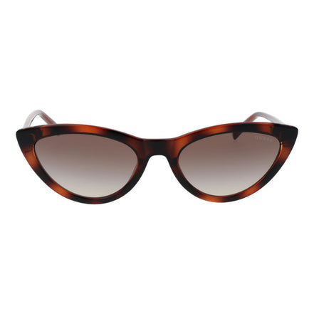 Occhiali da sole Guess in plastica marrone