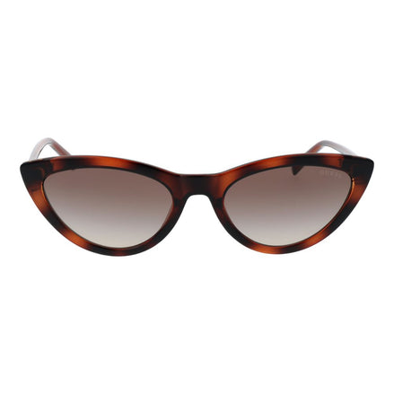 Lunettes de soleil en plastique marron Guess