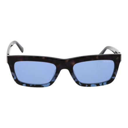 Lunettes de soleil Guess en acétate bleu
