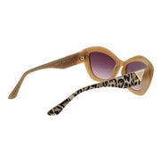 Occhiali da sole Guess in plastica marrone