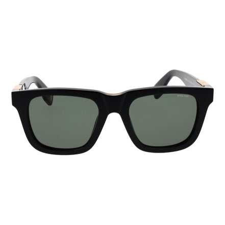 Police Black Cellulose Acetate Sunglasses