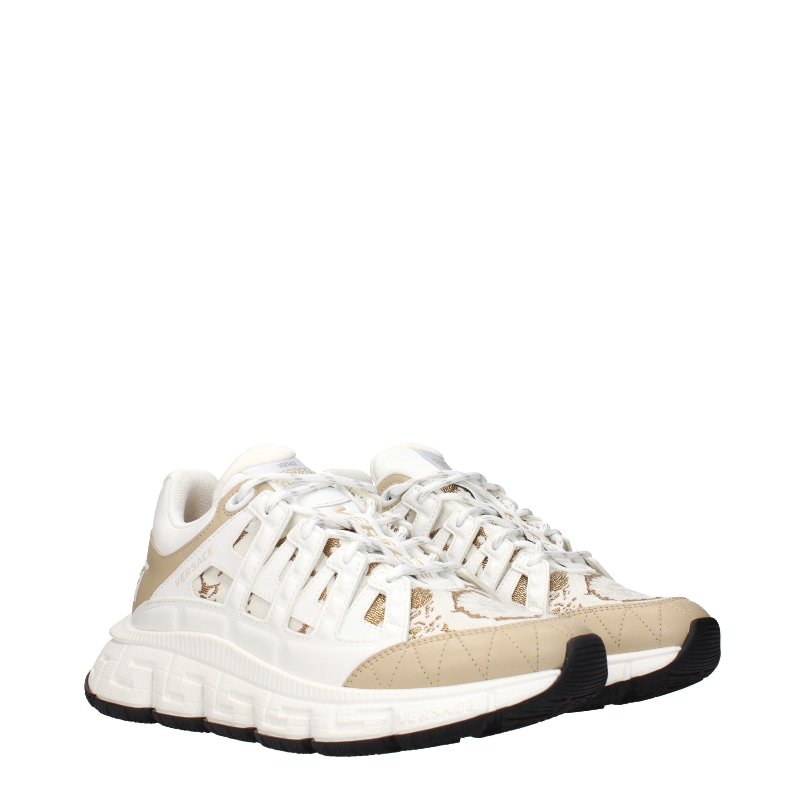 Versace White Athletic Sneakers