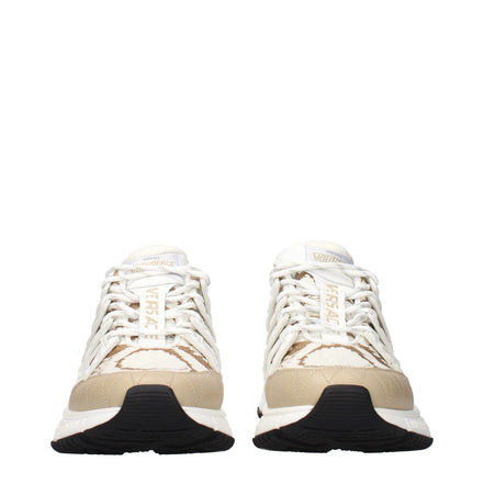Versace White Athletic Sneakers