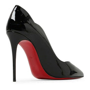 Christian Louboutin Décolleté Hot Chick in Vernice Nera 100