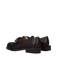 Jacquemus Brown Leather Slip-On Loafers