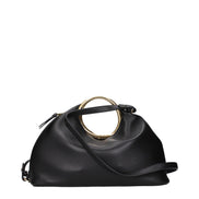 Jacquemus Black Leather Handbag
