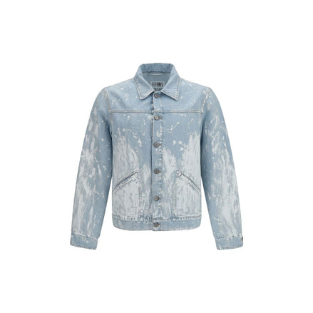 MM6 Blue Cotton Denim Jacket