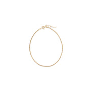 Saint Laurent Gold Brass Necklace