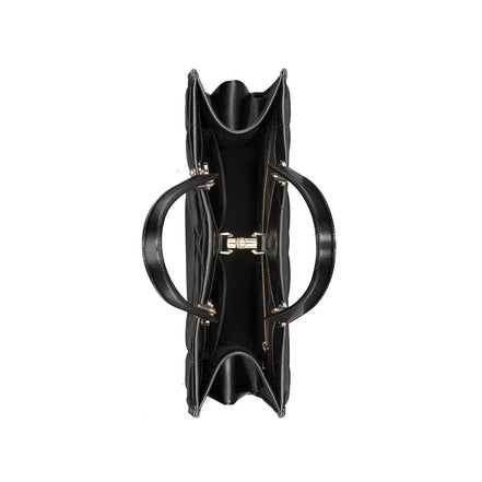 Dior Black Leather Tote Bag