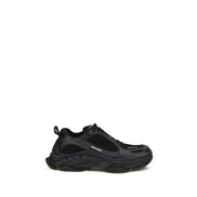 Balenciaga Black Polyester Athletic Sneakers
