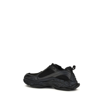 Balenciaga Black Polyester Athletic Sneakers