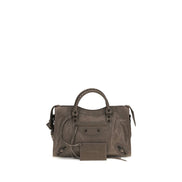 Balenciaga Bicolor Leather Shoulder Bag