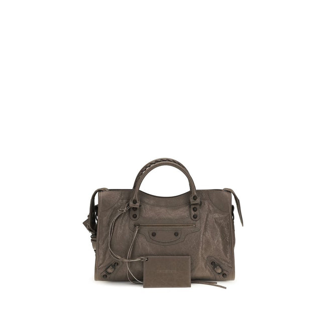 Balenciaga Bicolor Leather Shoulder Bag