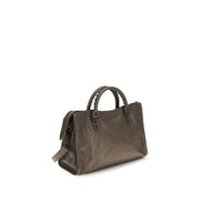 Balenciaga Bicolor Leather Shoulder Bag