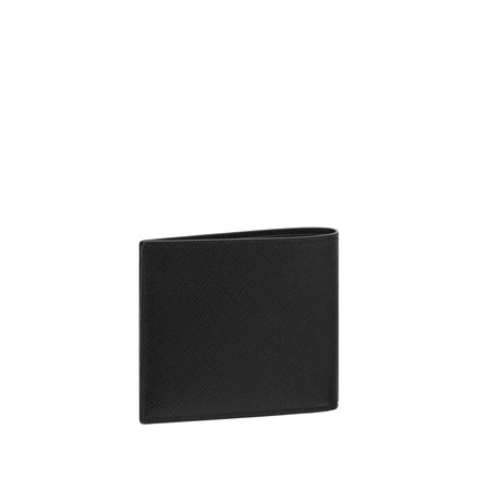 Prada Black Calf Leather Wallet - Billfold