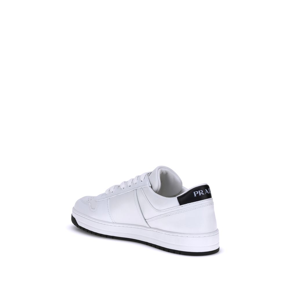 Prada White Low Top Sneakers