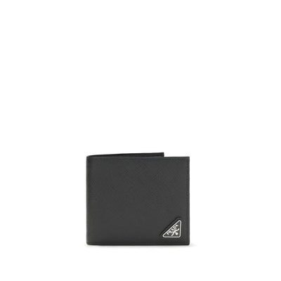 Prada Black Calf Leather Wallet - Bifold