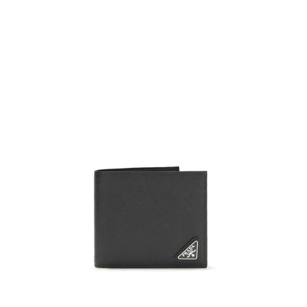 Prada Black Calf Leather Wallet - Bifold