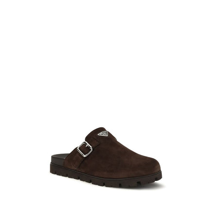 Prada Brown Mules